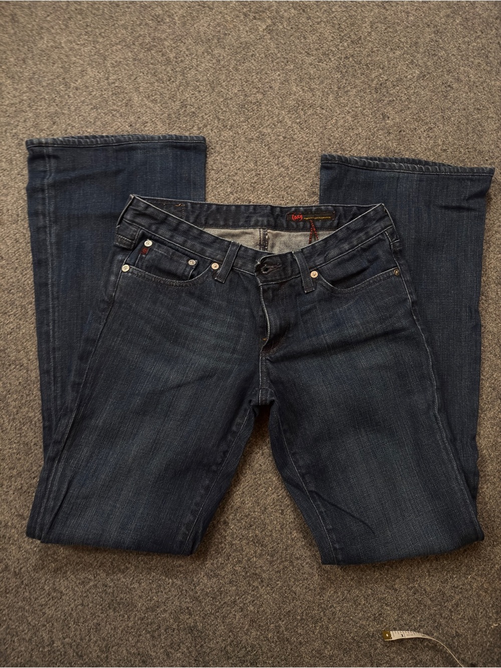 Ag Adriano Goldschmied Dark Indigo Bootcut Jeans Size 28